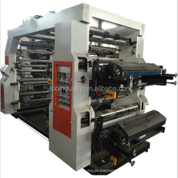 Good price stack type High speed 8 Color Flexographic Printing Machine for film roll to roll